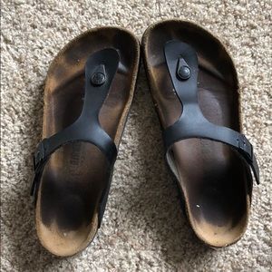 Birkenstock Gizeh Sandal 39 Black